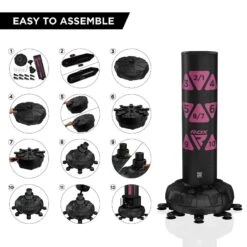 RDX SPORTS RDX FREE-STANDING ADULT PUNCH BAG TARGET MEDIUM BAG 5FT -Rdxsports Shop punch bag 005 12