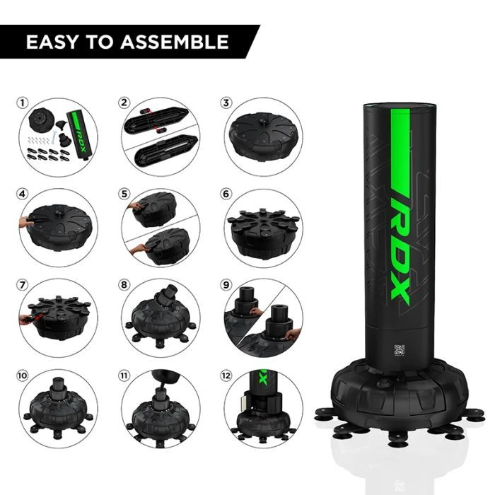 RDX SPORTS RDX F6 KARA 5-ft Free-standing Punching Bag 10 RDX SPORTS RDX F6 KARA 5-ft Free-standing Punching Bag - Image 10