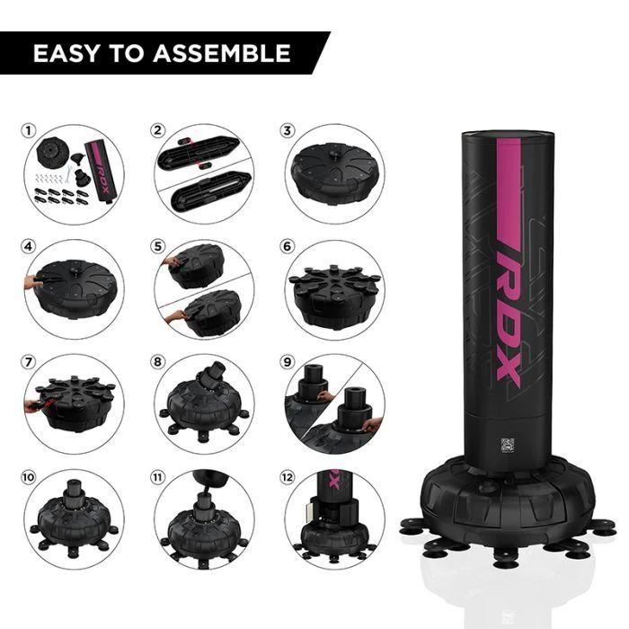 RDX SPORTS RDX F6 KARA 5-ft Free-standing Punching Bag 12 RDX SPORTS RDX F6 KARA 5-ft Free-standing Punching Bag - Image 12