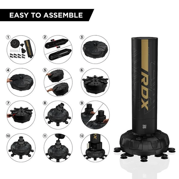 RDX SPORTS RDX F6 KARA 5-ft Free-standing Punching Bag 11 RDX SPORTS RDX F6 KARA 5-ft Free-standing Punching Bag - Image 11