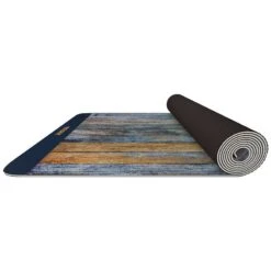 RDX SPORTS RDX D5 Iris 6mm PVC Yoga Mat Timber Blend