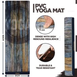 RDX SPORTS RDX D5 Iris 6mm PVC Yoga Mat Timber Blend 13 RDX SPORTS RDX D5 Iris 6mm PVC Yoga Mat Timber Blend -Rdxsports Shop pvc yoga d5 mat 4