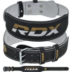 RDX SPORTS RDX 4 Inch Padded Leather Weightlifting Fitness Gym Belt 32 RDX SPORTS RDX 4 Inch Padded Leather Weightlifting Fitness Gym Belt -Rdxsports Shop rdx 4 inch leather weightlifting gym belt 5