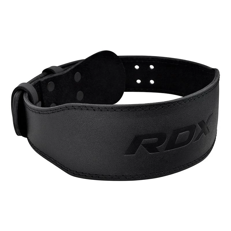 RDX SPORTS RDX 4 Inch Padded Leather Weightlifting Fitness Gym Belt 4 RDX SPORTS RDX 4 Inch Padded Leather Weightlifting Fitness Gym Belt - Image 4