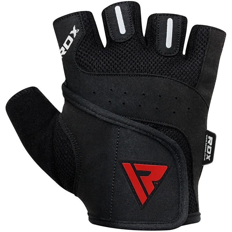 RDX SPORTS RDX S2 Half Finger Padded Bodybuilding Workout Gym Gloves 2 RDX SPORTS RDX S2 Half Finger Padded Bodybuilding Workout Gym Gloves - Image 2
