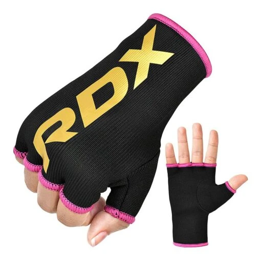 RDX SPORTS RDX BP INNER GLOVES ELASTICATED HALF FINGER FOR Women OEKO-TEX® Standard 100 Certified -Rdxsports Shop rdx bp inner gloves for women 1