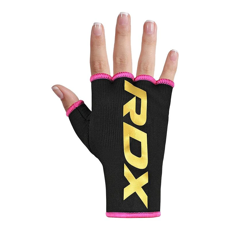 RDX SPORTS RDX BP INNER GLOVES ELASTICATED HALF FINGER FOR Women OEKO-TEX® Standard 100 Certified 3 RDX SPORTS RDX BP INNER GLOVES ELASTICATED HALF FINGER FOR Women OEKO-TEX® Standard 100 Certified - Image 3