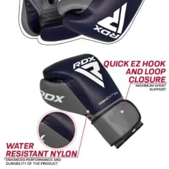 RDX SPORTS RDX C4 Fight Hook & Loop Sparring Boxing Gloves In Leather -Rdxsports Shop rdx c4 fight boxing sparring gloves 2