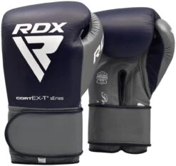 RDX SPORTS RDX C4 Fight Hook & Loop Sparring Boxing Gloves In Leather