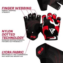 RDX SPORTS RDX FITNESS GYM GLOVES SHORT FINGER IN LYCRA 24 RDX SPORTS RDX FITNESS GYM GLOVES SHORT FINGER IN LYCRA -Rdxsports Shop rdx f6 fitness gym gloves 2