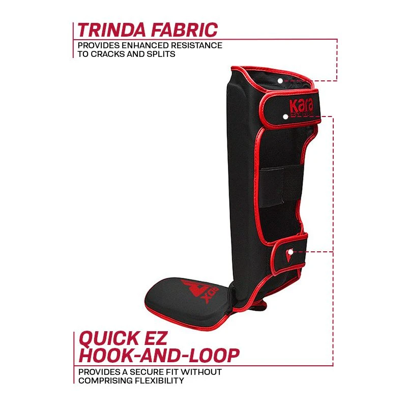 RDX SPORTS RDX F6 KARA MMA Shin Instep Guards 4 RDX SPORTS RDX F6 KARA MMA Shin Instep Guards - Image 4