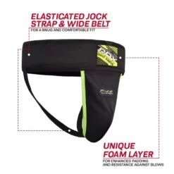 RDX SPORTS RDX H1 Groin Guard With Cup Protector For Boxing, MMA Training -Rdxsports Shop rdx h1 groin guard with gel cup 2 4