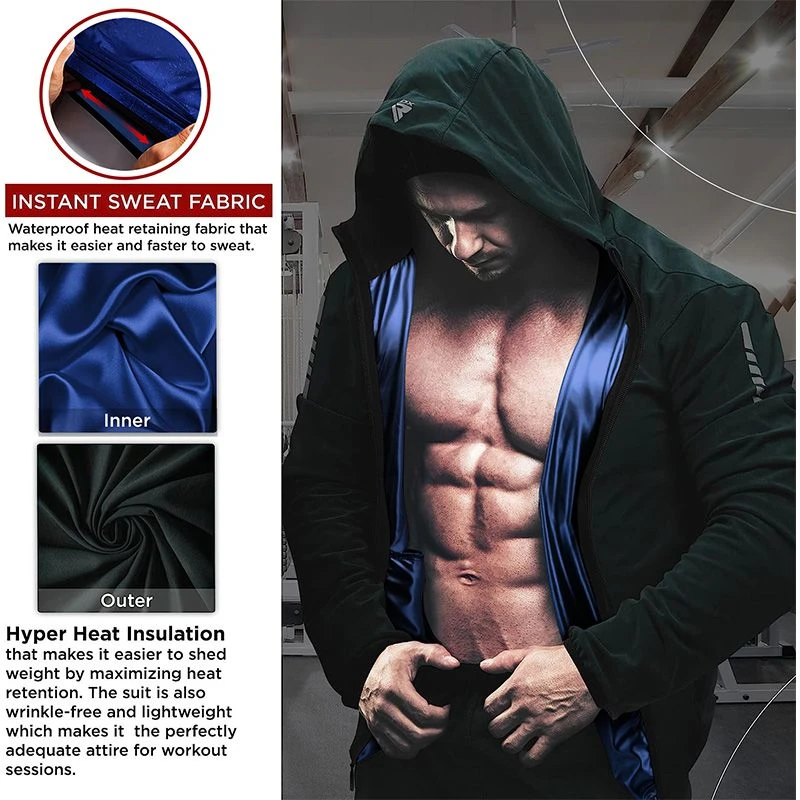 RDX SPORTS RDX H2 Weight Loss Sauna Suit 10 RDX SPORTS RDX H2 Weight Loss Sauna Suit - Image 10