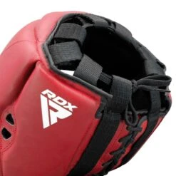 RDX SPORTS RDX OPEN FACE HEADGUARD USA BOXING APPROVED -Rdxsports Shop rdx headgear open face usa boxing approved red 3