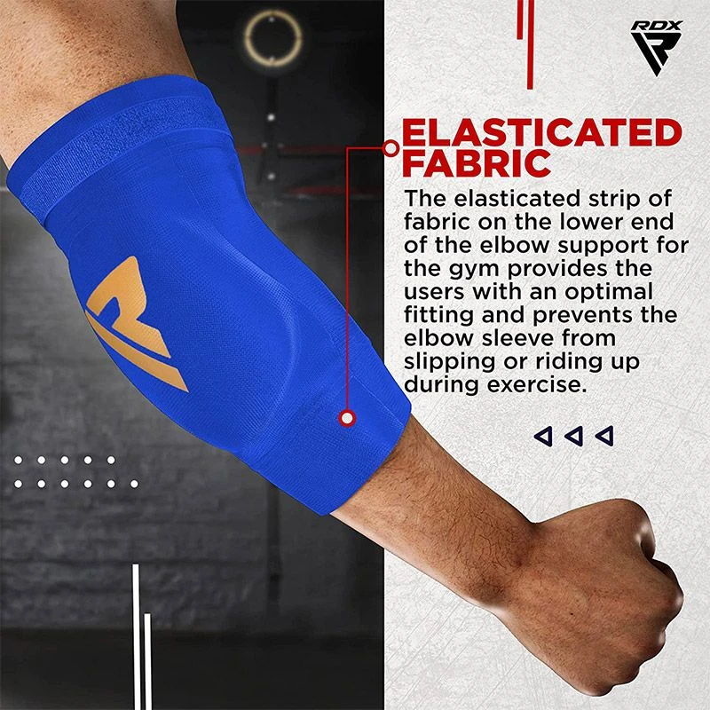 RDX SPORTS RDX HY CE Certified Padded Elbow Sleeve For Muay Thai & MMA Workout OEKO-TEX® Standard 100 Certified 6 RDX SPORTS RDX HY CE Certified Padded Elbow Sleeve For Muay Thai & MMA Workout OEKO-TEX® Standard 100 Certified - Image 6