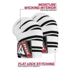 RDX SPORTS RDX K1 Elasticated Knee Compression Bandage Wraps OEKO-TEX® Standard 100 Certified -Rdxsports Shop rdx k1 elasticated knee compression bandage wraps 1 1