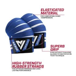 RDX SPORTS RDX K4 Weightlifting Knee Wraps OEKO-TEX® Standard 100 Certified -Rdxsports Shop rdx k4 weightlifting knee wraps 2 2 1