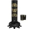 RDX SPORTS RDX KT Ronin 6ft 2-in-1 Golden Free Standing Target Punch Bags With Mitts Set