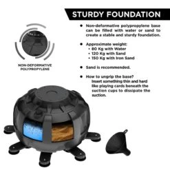 RDX SPORTS RDX KT Ronin 6ft 2-in-1 Red Free Standing Target Punch Bags With Mitts Set -Rdxsports Shop rdx kt ronin 6ft 2 in 1 red free standing target punch bags with mitts set 6