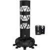RDX SPORTS RDX KT Ronin 6ft 2-in-1 White Free Standing Target Punch Bag With Mitts Set