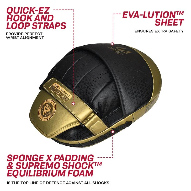 RDX SPORTS RDX L1 Mark Pro Boxing Training Focus Pads 2 RDX SPORTS RDX L1 Mark Pro Boxing Training Focus Pads - Image 2