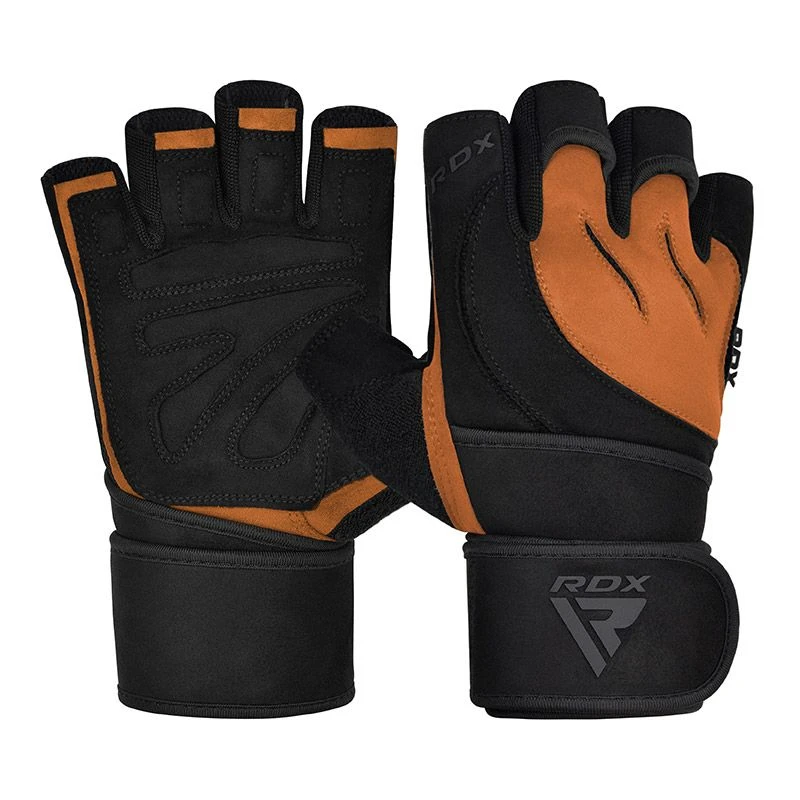 RDX SPORTS RDX L4 Open Finger Weightlifting Gym Gloves 14 RDX SPORTS RDX L4 Open Finger Weightlifting Gym Gloves - Image 14