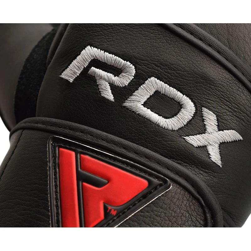 RDX SPORTS RDX L7 Leather Weight Lifting Heavy Duty Gym Gloves With Long Wrist Strap 4 RDX SPORTS RDX L7 Leather Weight Lifting Heavy Duty Gym Gloves With Long Wrist Strap - Image 4