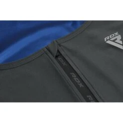 RDX SPORTS RDX M2 Men Sweat Vest With Zipper REACH OEKO TEX 100 Certified -Rdxsports Shop rdx m2 men s sauna vest heat trapping sweat waist trainer reach oeko tex 100 certified body shaper grey 3