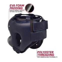 RDX SPORTS RDX O2 Full Face Nose Protection Guard Boxing Sparring Headgear Blue / Gray 8 RDX SPORTS RDX O2 Full Face Nose Protection Guard Boxing Sparring Headgear Blue / Gray -Rdxsports Shop rdx o2 sparring head guard with nose protection bar 2