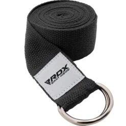RDX SPORTS RDX P8 Non-Slip Cotton Yoga Strap With Rust Proof Steel D-Ring Buckle