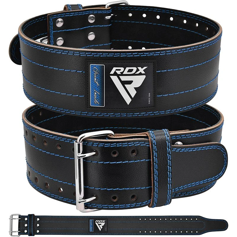RDX SPORTS RDX RD1 4" Powerlifting Leather Gym Belt 7 RDX SPORTS RDX RD1 4" Powerlifting Leather Gym Belt - Image 7