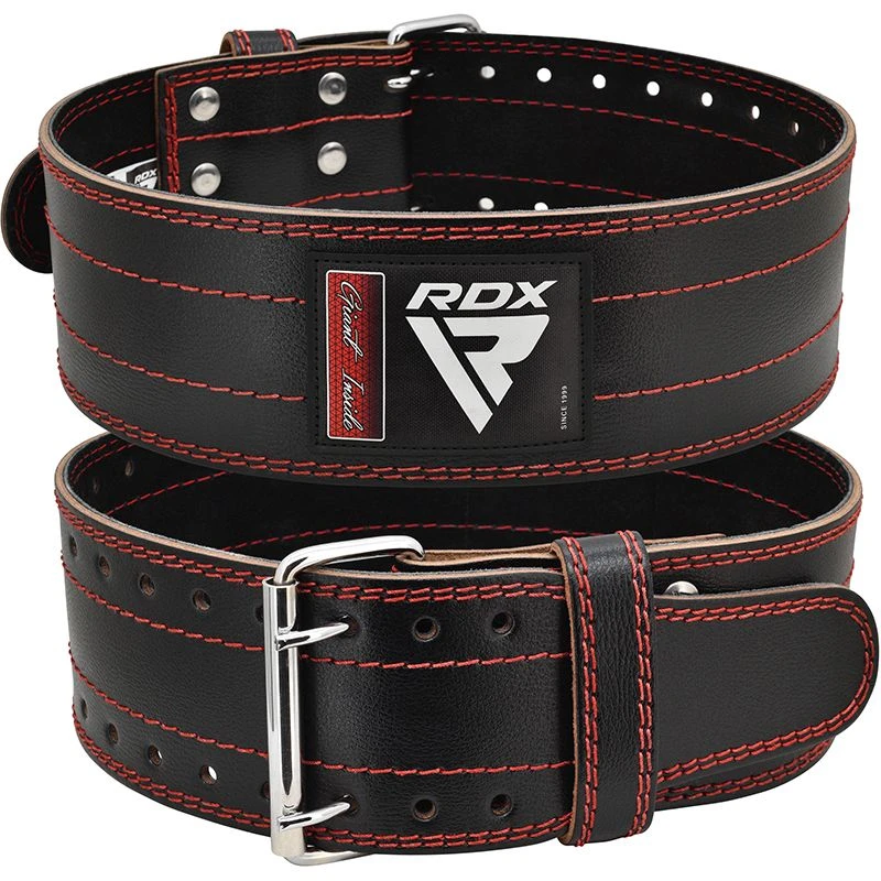 RDX SPORTS RDX RD1 4" Powerlifting Leather Gym Belt 1 RDX SPORTS RDX RD1 4" Powerlifting Leather Gym Belt