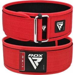 RDX SPORTS RDX RX1 4” Weight Lifting Belt 22 RDX SPORTS RDX RX1 4” Weight Lifting Belt -Rdxsports Shop rdx rx1 4 weight lifting belt red 4