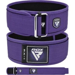RDX SPORTS RDX RX1 4” Weight Lifting Belt For Women 14 RDX SPORTS RDX RX1 4” Weight Lifting Belt For Women -Rdxsports Shop rdx rx1 purple weight lifting belt 1