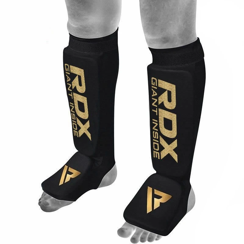 RDX SPORTS RDX SI MMA Gel Padded Lightweight Shin Instep Guard OEKO-TEX® Standard 100 Certified 1 RDX SPORTS RDX SI MMA Gel Padded Lightweight Shin Instep Guard OEKO-TEX® Standard 100 Certified