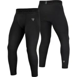 RDX SPORTS RDX T15 Black Compression Tights -Rdxsports Shop rdx t15 black compression tights 3