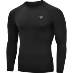 RDX SPORTS RDX T15 Long Sleeve Black Rash Guard