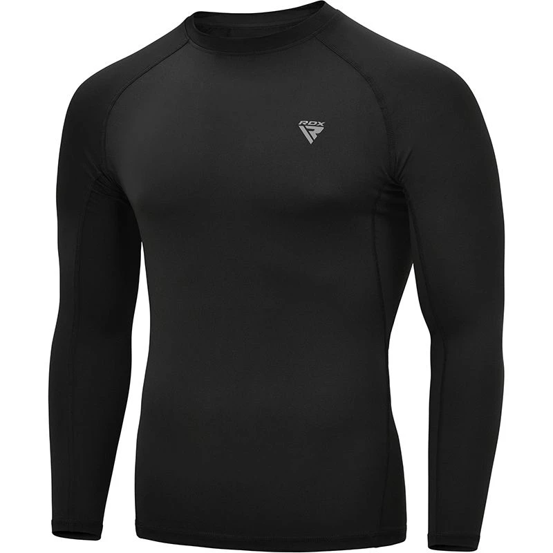 RDX SPORTS RDX T15 Long Sleeve Black Rash Guard 1 RDX SPORTS RDX T15 Long Sleeve Black Rash Guard