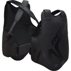 RDX SPORTS RDX T15 Noir Body Protector - Boxing, MMA Training Chest, Ribs & Belly Guard 15 RDX SPORTS RDX T15 Noir Body Protector - Boxing, MMA Training Chest, Ribs & Belly Guard -Rdxsports Shop rdx t15 noir body protector black 4