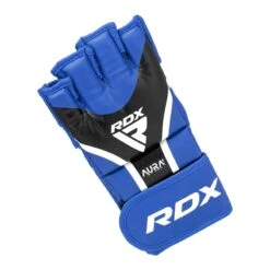 RDX SPORTS RDX GRAPPLING GLOVES AURA PLUS T-17 27 RDX SPORTS RDX GRAPPLING GLOVES AURA PLUS T-17 -Rdxsports Shop rdx t17 aura mma grappling training gloves gel padded blue 5