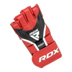 RDX SPORTS RDX GRAPPLING GLOVES AURA PLUS T-17 21 RDX SPORTS RDX GRAPPLING GLOVES AURA PLUS T-17 -Rdxsports Shop rdx t17 aura mma grappling training gloves gel padded red 5