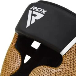 RDX SPORTS RDX HEAD GUARD AURA PLUS T-17 26 RDX SPORTS RDX HEAD GUARD AURA PLUS T-17 -Rdxsports Shop rdx t17 aura pro headgear full face protection guard gray golden 1