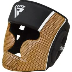RDX SPORTS RDX HEAD GUARD AURA PLUS T-17 16 RDX SPORTS RDX HEAD GUARD AURA PLUS T-17 -Rdxsports Shop rdx t17 aura pro headgear full face protection guard gray golden 3