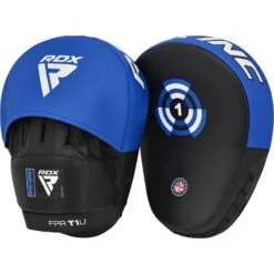 RDX SPORTS RDX T1 Curved Boxing Pads -Rdxsports Shop rdx t1 curved boxing pads blue 1
