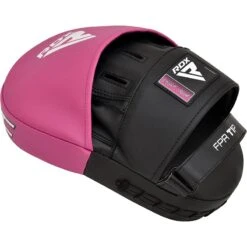 RDX SPORTS RDX T1 Curved Boxing Pads -Rdxsports Shop rdx t1 curved boxing pads pink 4