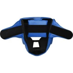 RDX SPORTS RDX T1 FULL FACE PROTECTION HEADGEAR UNBREAKABLE DETACHABLE CAGE GUARD -Rdxsports Shop rdx t1f head guard with removable face cage blue 4