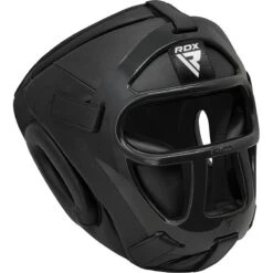 RDX SPORTS RDX T1 FULL FACE PROTECTION HEADGEAR UNBREAKABLE DETACHABLE CAGE GUARD -Rdxsports Shop rdx t1f head guard with removable face cage 2 1