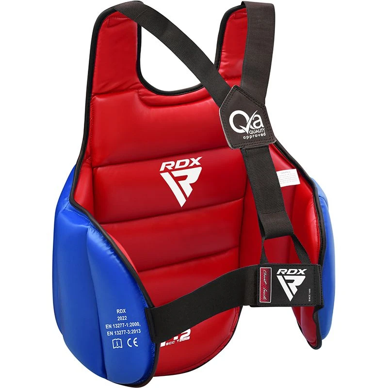 RDX SPORTS RDX T2 CE Certified Karate Body Protector Padded Chest Guard 3 RDX SPORTS RDX T2 CE Certified Karate Body Protector Padded Chest Guard - Image 3