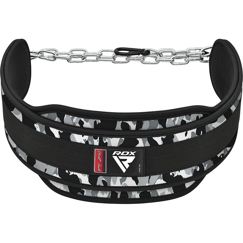 RDX SPORTS RDX T7 Weight Training Dipping Belt With Chain 16 RDX SPORTS RDX T7 Weight Training Dipping Belt With Chain - Image 16