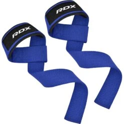 RDX SPORTS RDX W1 Sweat Wicking Gym Straps For Weightlifting Workouts 24 RDX SPORTS RDX W1 Sweat Wicking Gym Straps For Weightlifting Workouts -Rdxsports Shop rdx w1 weight training wrist straps blue 3 1